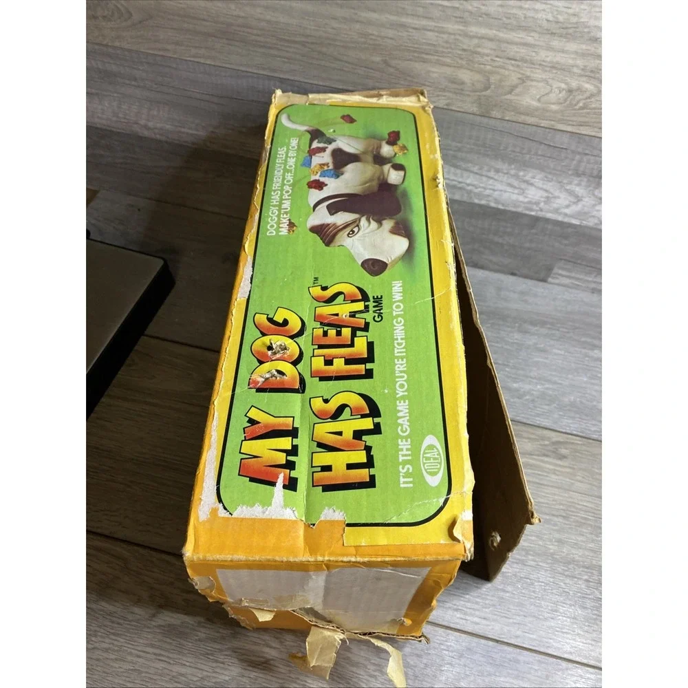 MY DOG HAS FLEAS 1979 Basset Hound Family Game Original Box no instruction
